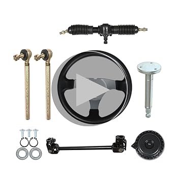 3Mi－Ki　0710 Amazon.com: ALL-CARB Go Kart 300mm Steering Wheel Steel Kit
